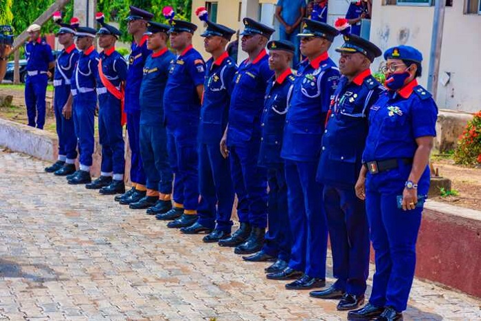 Nigerian Civil Defence salary and rank depending on academic qualification