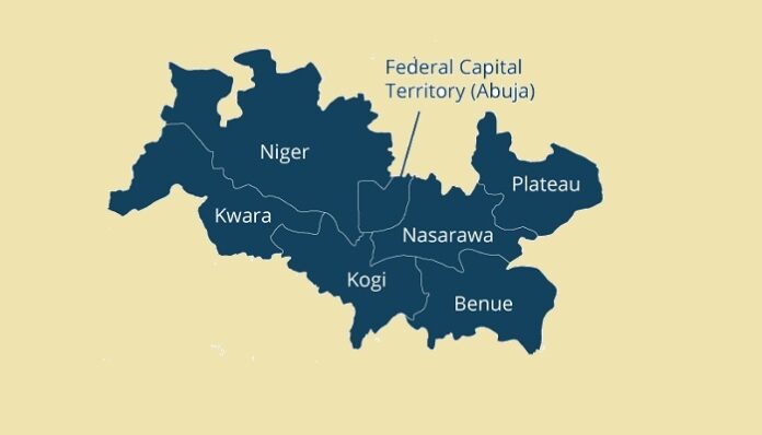 North Central States in Nigeria