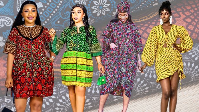 71 Beautiful Simple Ankara Gown Styles For 2024 | ThriveNaija | Simple  ankara gowns, Ankara gown styles, Ankara short gown styles