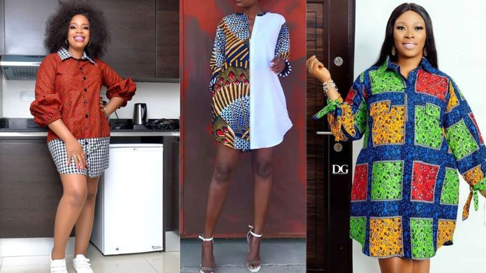 Simple Ankara Short Gown Styles