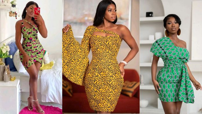 chinese dress ladies BB Ankara Wrap Dress  BB Belinda Baidoo